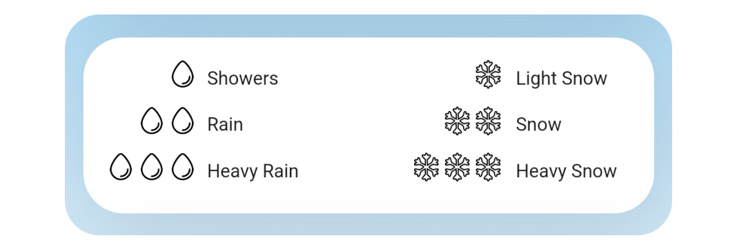 Rain Snow Intensity